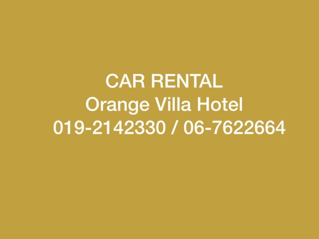 Orange Villa Hotel Near Palm Mall Seremban Exteriör bild